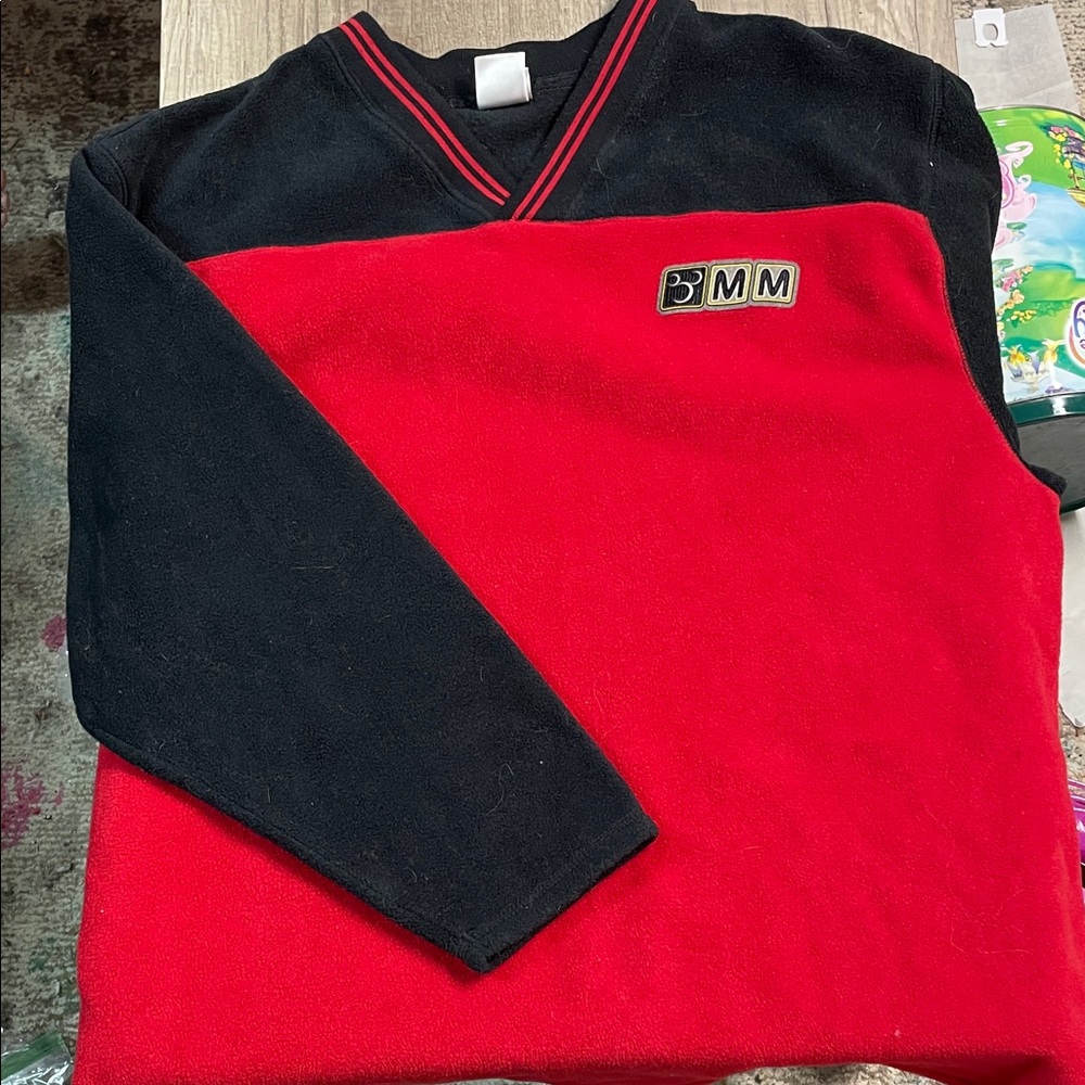 Red & Black Mickey Mouse Sweater
